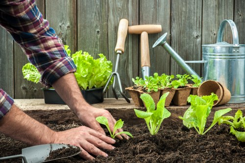 Sustainable gardening practices in Cleaners SE22