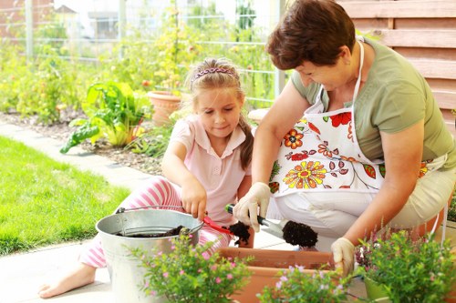 Local gardener tending to a vibrant garden in Cleaners SE22
