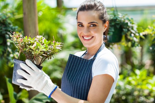 Expert landscape designers at work in Cleaners SE22