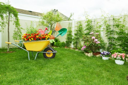 Professional gutter cleaning tools and equipment