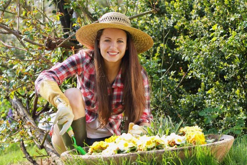 Eco-friendly lawn mowing practices